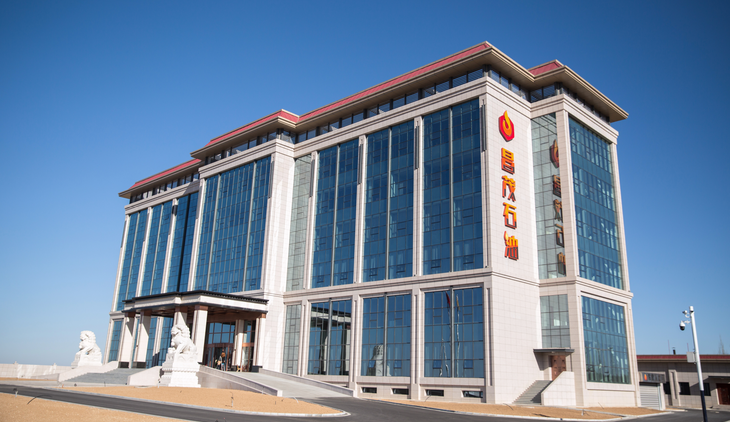 山西-五寨昌茂石油辦公大樓設(shè)計案例、裝修效果圖