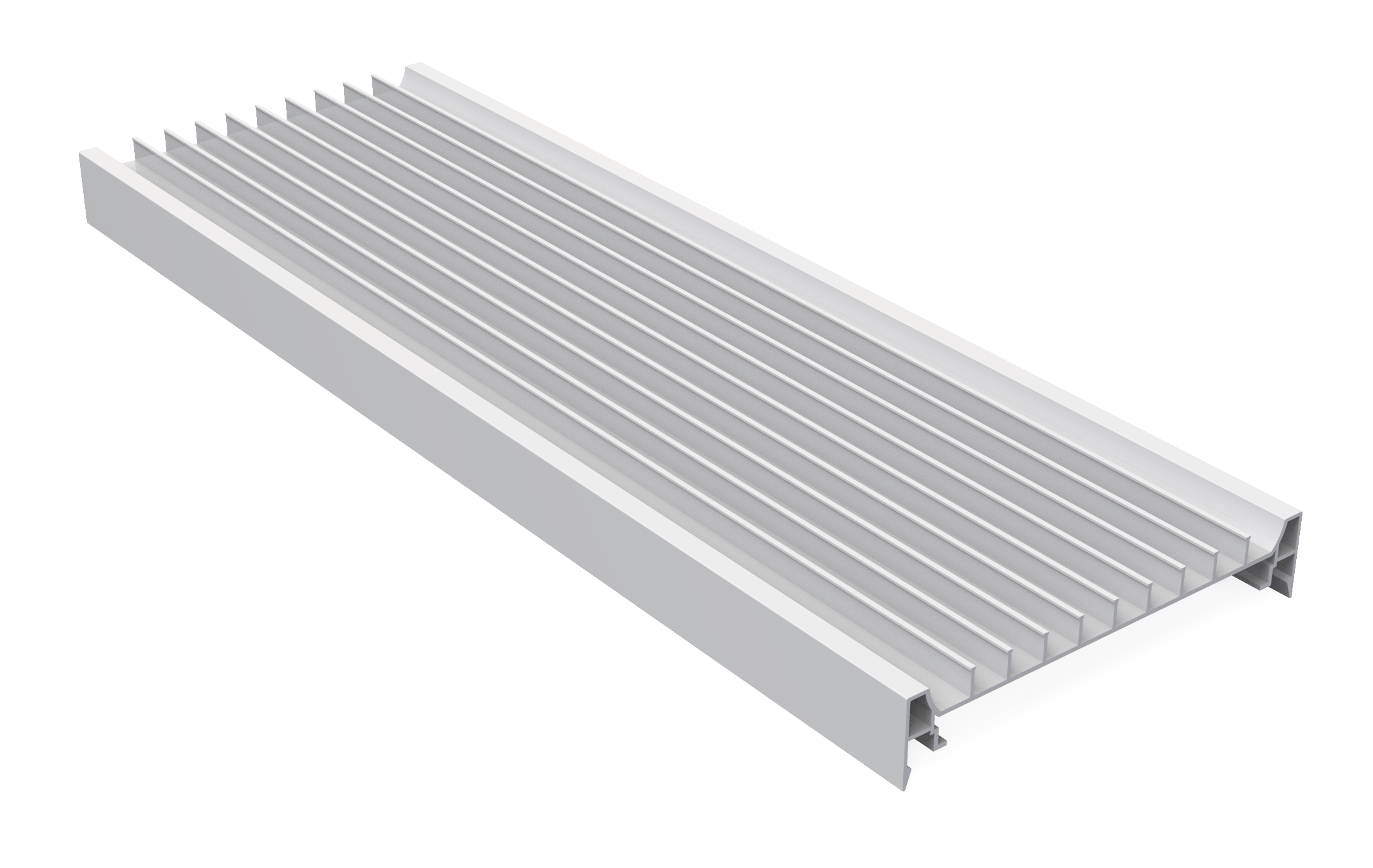 集成吊頂其他配件拼接格柵帶（卡扣式）（時(shí)尚白/啞光黑/星空灰）效果圖