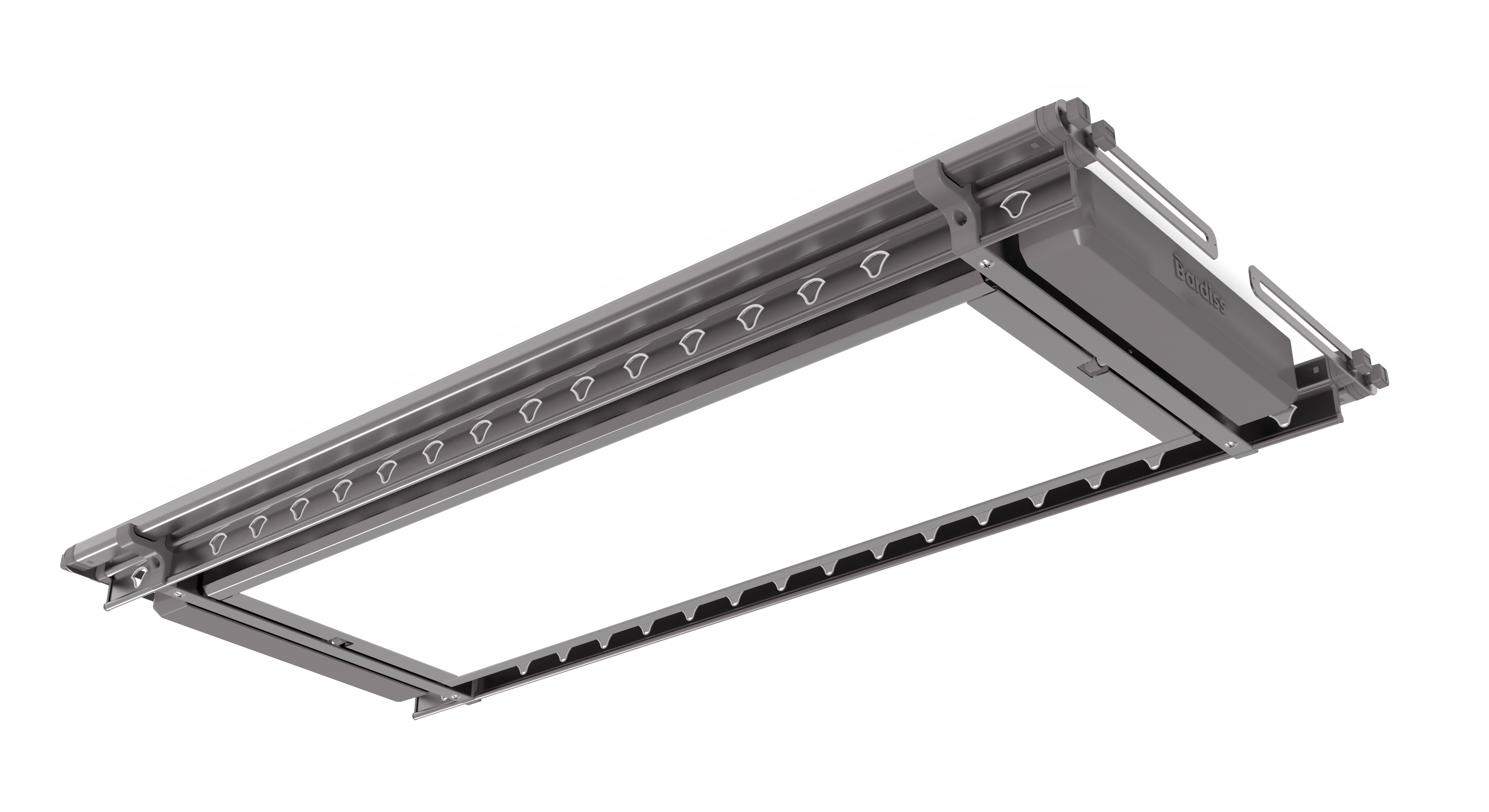 集成吊頂多功能電器1154-SS-Z-ZL 時(shí)尚(銀)直流.伸縮晾衣機(jī)（大屏LED燈）效果圖